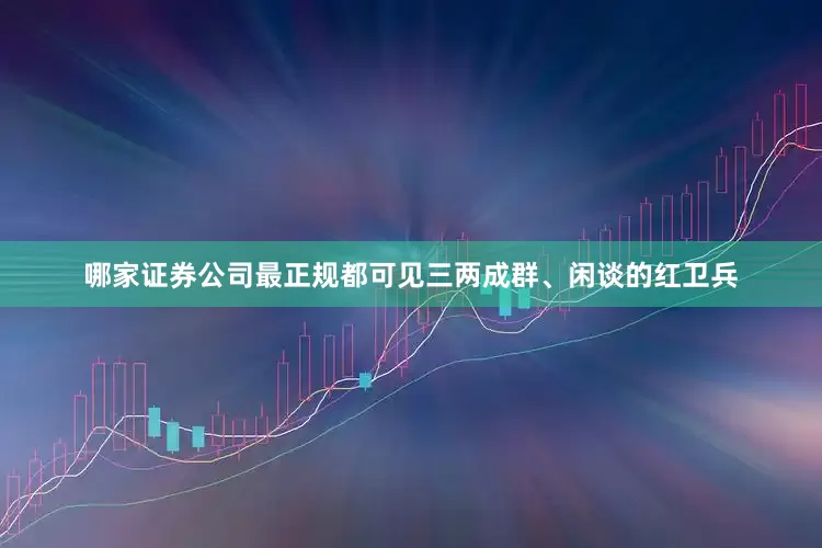 哪家证券公司最正规都可见三两成群、闲谈的红卫兵