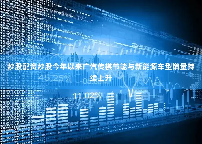 炒股配资炒股今年以来广汽传祺节能与新能源车型销量持续上升